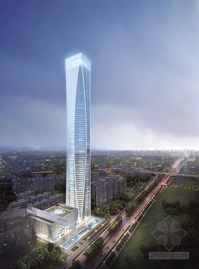 200米超高层建筑施工图资料下载-广西南宁将建起400米超高层建筑
