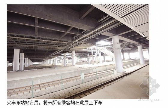 地铁站钢结构资料下载-南宁火车东站年底竣工 提升7000吨钢结构屋架