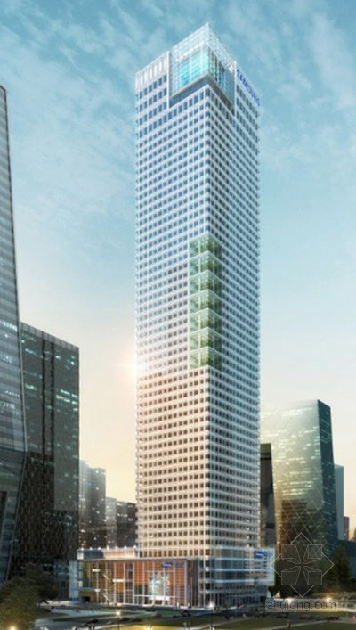 朝阳写字楼装修资料下载-三星将在北京CBD建57层超高层大楼 于16年竣工