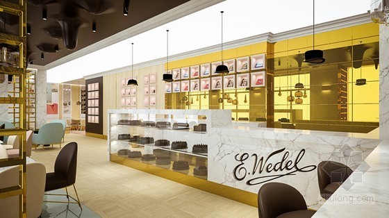 咖啡店设计图片资料下载-异想天开的Wedel咖啡店室内设计