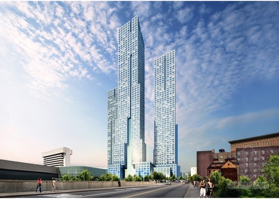 [分享]hwkn&handel architects设计的新泽西最高建筑开始建设