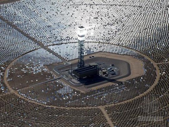 太阳能发电塔cad资料下载-世界最大太阳能发电站遭飞行员投诉