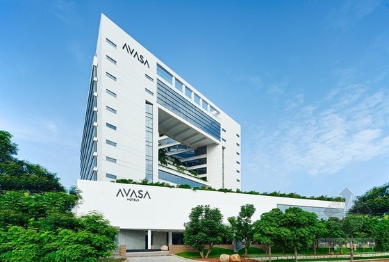 五星级酒店网络设计方案资料下载-现代化的五星级酒店 印度海德拉巴Avasa酒店设计