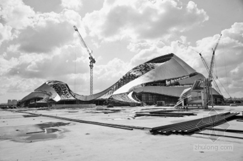 哈尔滨大剧院结构体系资料下载-哈尔滨市地标性建筑 哈尔滨大剧院年底竣工