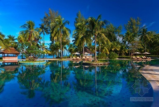 古典度假酒店施工图资料下载-热带风情的泰国蔻立艾美海滩水疗度假酒店
