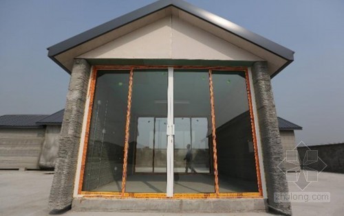 现代展示3d资料下载-“叫板”荷兰：来青岛看3D打印彩色房屋！