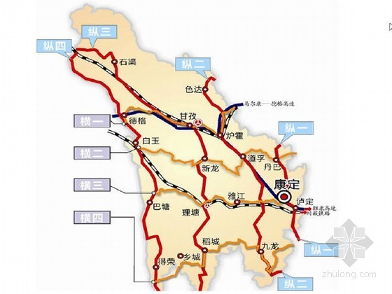 雅康高速工程路线图
