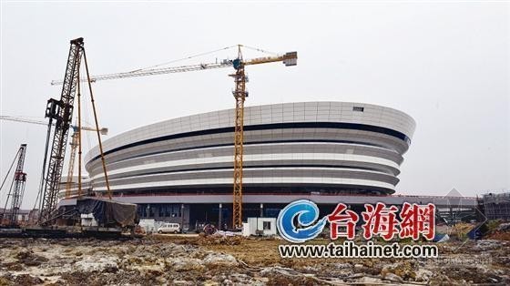 重庆甲级院人行天桥资料下载-福建奥体中心或8月底竣工 省运会在此赛三个项目