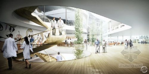 园林式医院设计资料下载-丹麦North Zealand区花园式新医院