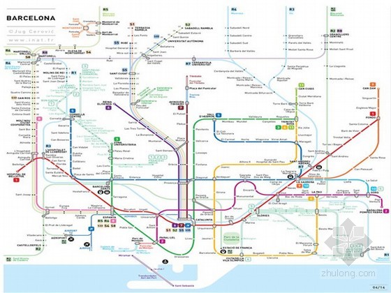 世界特大城市地铁线路图
