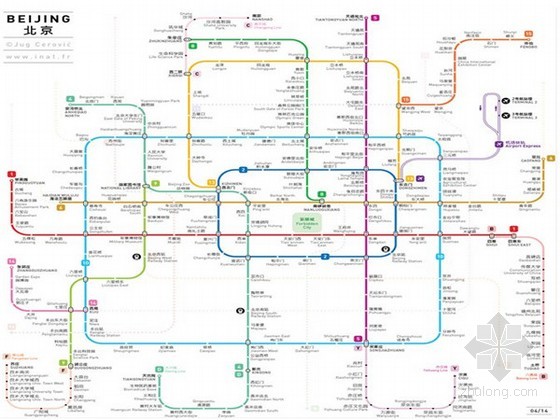 世界特大城市地铁线路图