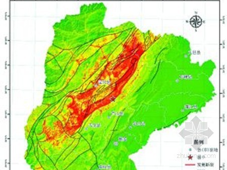 龙门温泉养生谷资料下载-科研人员绘出地震灾害预测图 准确率达七成