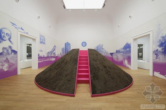 雕塑三年展临时性展馆资料下载-14年威尼斯建筑双年展 FAT设计英国馆