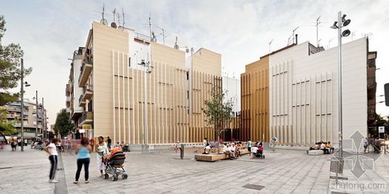 城市开发成本资料下载-激活广场空间活力 巴塞罗那Espanyola广场扩建