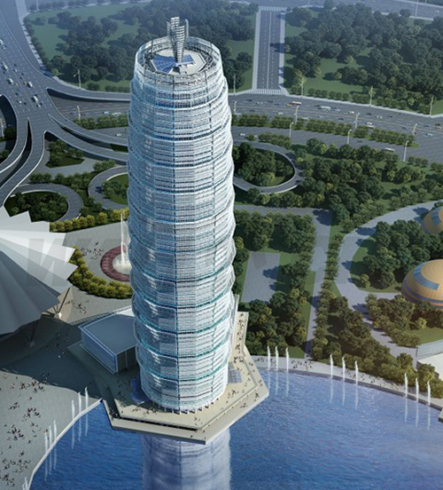 [分享]摩天楼撑高郑州天际线 未来出现三大摩天聚集区