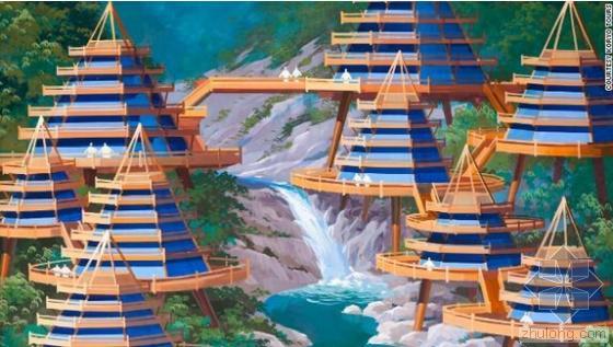 天马行空建筑资料下载-金正恩编织梦幻朝鲜 建筑设计天马行空