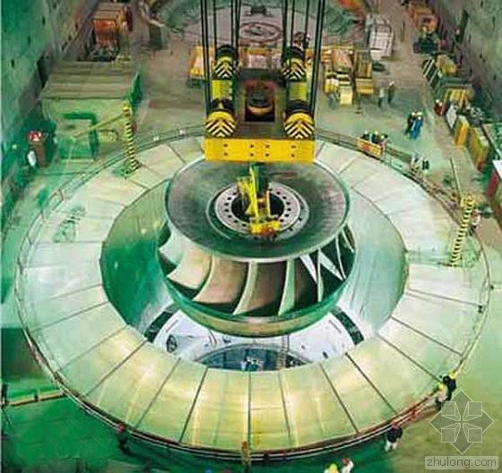 风力发电机组安装工艺资料下载-中国8台世界最大水轮发电机组全部投产发电