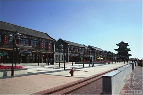 文化民俗街区资料下载-青岛大沽河博物馆主体完成 历史文化街区两年内竣工