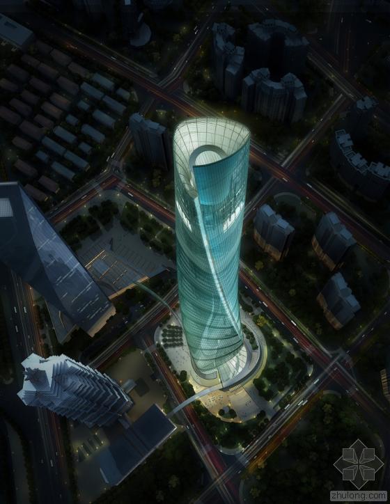 建筑外形旋转变化,螺旋上升的上海中心,设计灵感植根于中国传统文化