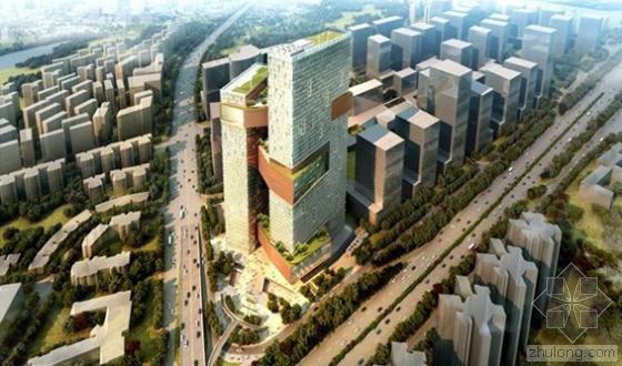 新中式大楼商业街设计资料下载-腾讯 深圳北京武汉等地新大楼设计图曝光