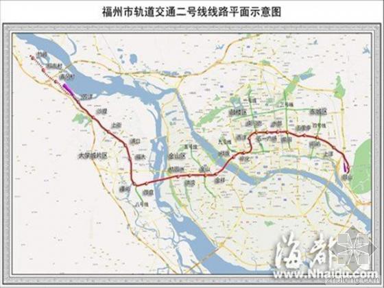 围挡施工围挡施工资料下载-福州地铁2号线首个站点今围挡施工 总工期52个月