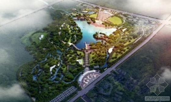 盘州市人民医院前区景观资料下载-第三届绿博会北京展园开建 明年5月底前将竣工