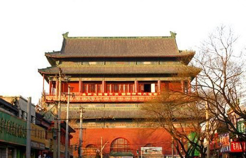 文保建筑修缮文本资料下载-北京地安门外大街沿线建筑高度禁超鼓楼