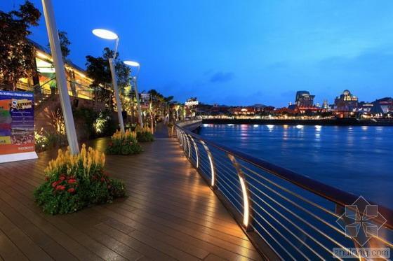腾讯滨海分析资料下载-新加坡趣味盎然的城市滨海景观步道 圣淘沙步行道