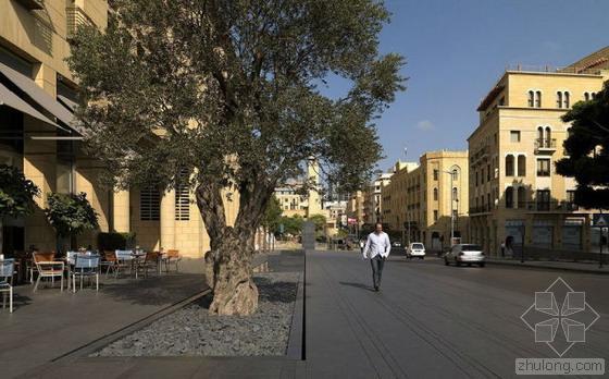 广场标志性施工方案资料下载-黎巴嫩首都贝鲁特标志性公共空间 吉卜兰·图韦尼纪念馆
