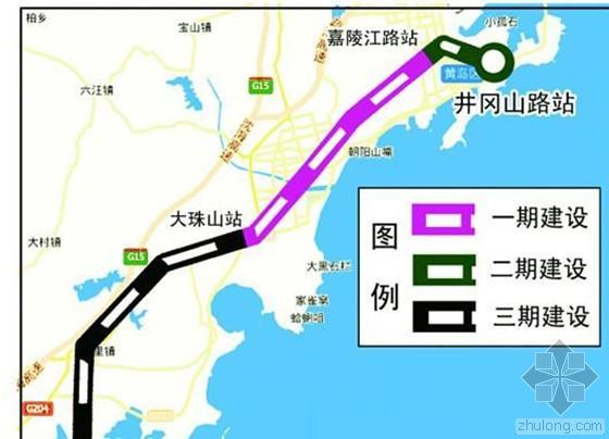 青岛黄岛区商业中心资料下载-青岛轨道交通R3线第三次环评 打造交通新格局