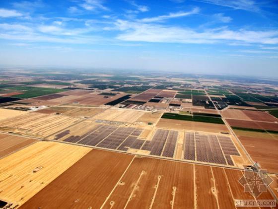 风力发电太阳能发电资料下载-谷歌1.45亿美元将老油田变太阳能发电厂
