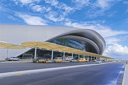 北京航站楼结构设计资料下载-BIM助力南宁吴圩国际机场新航站楼高难度屋面施工
