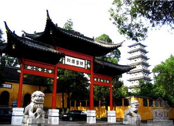 大明宫含元殿资料下载-扬州“千年一修”的古刹大明寺竣工