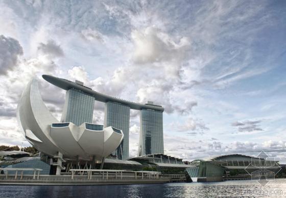 新加坡滨海湾su资料下载-滨海湾上的莲花 新加坡艺术科学博物馆