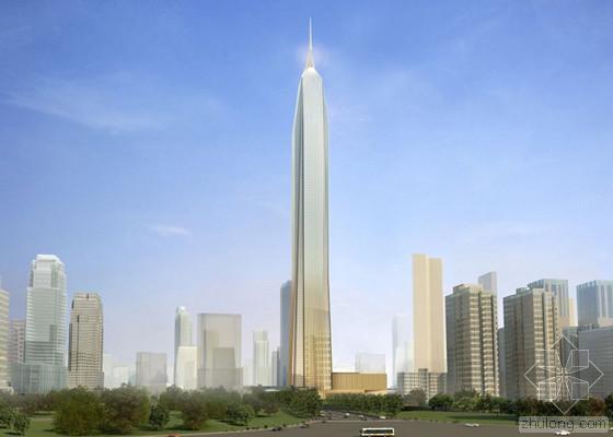 上海国际金融中心大厦资料下载-平安金融中心突破530米 看世界超高层建筑风云变幻