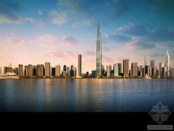 金融城综合体资料下载-武汉投资200亿华中金融城开建 打造升级版“华尔街”
