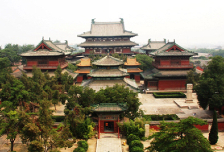 隆兴寺资料下载-河北正定修缮保护千年古寺隆兴寺