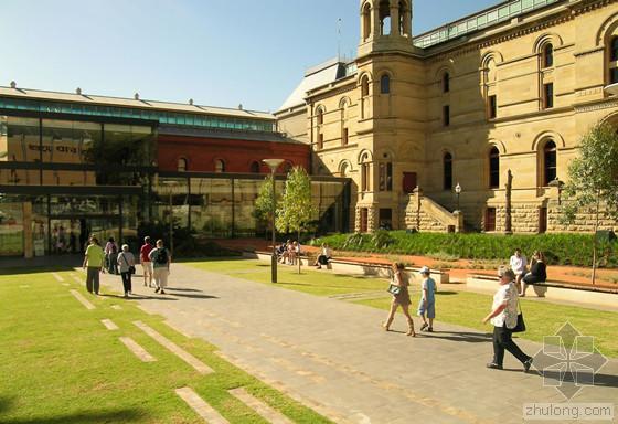 著名景观设计案例cad资料下载-著名澳大利亚南部博物馆景观设计