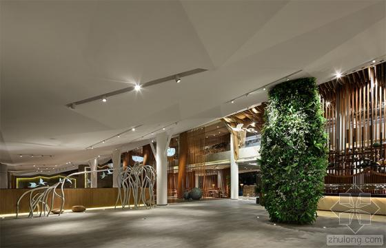 公园游客中心室内设计方案资料下载-合肥“竹林世界”有巢游客服务中心A栋文化餐厅