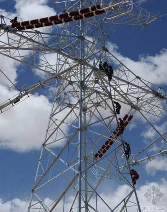 26米高铁塔资料下载-西藏电力“天路”国家电网帮扶西藏纪实（图）