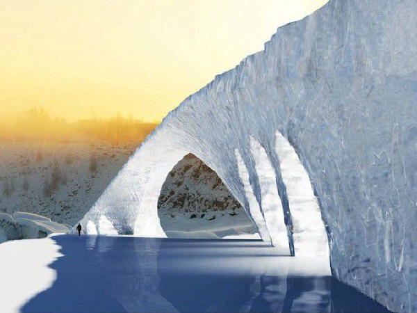 [分享]世界上最大型最长"达·芬奇冰桥"将在荷兰诞生