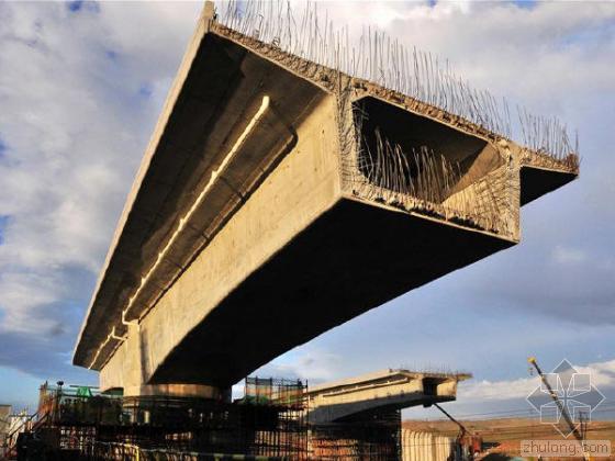 45米连续梁桥资料下载-2600吨！内蒙古“墩顶转体连续梁桥”成功转体
