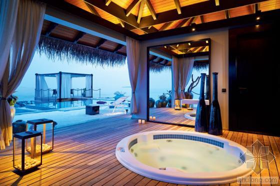 马尔代夫梦幻岛酒店资料下载-纯朴的天然之美！马尔代夫私人岛度假酒店设计