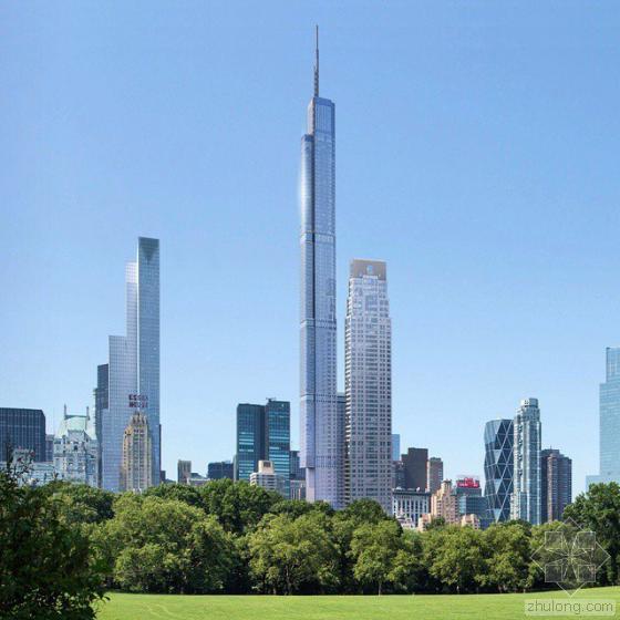 纽约最高住宅楼资料下载-纽约世界最高住宅楼将于2018年完工