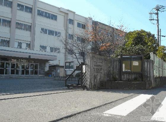 中小学教学楼cad图纸资料下载-日本公立中小学教学楼95%以上可抗强震！