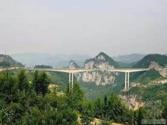 中国十大最高桥梁 看看有你家乡的吗？-NO.10 贵州六广河大桥 305米