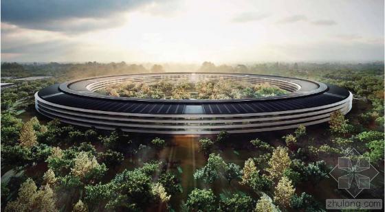 苹果总部设计方案资料下载-苹果办公总部 可能会改变美国的建筑标准