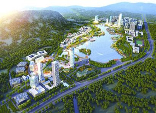 生长形态商业综合体资料下载-青岛开发区15个项目集中开工 总投资140亿元