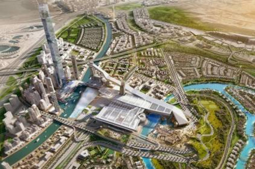 迪拜阿联酋购物中心平面图资料下载-“壕都”又玩高大上 迪拜将建711米最高住宅楼