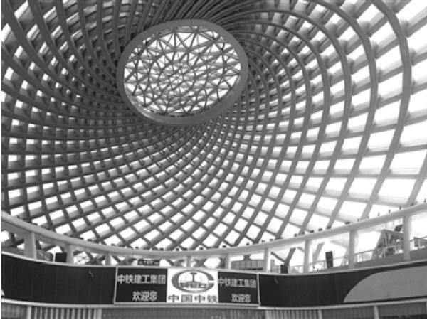 世界最大最深全地下高铁站于家堡高铁站竣工(图)-“贝壳”形大跨度穹顶